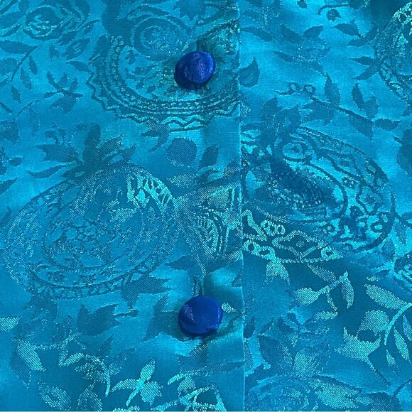 Vintage Victoria’s Secret Gold Label Relaxed Fit Satin Pajama Top Button Up Sm - Picture 6 of 14